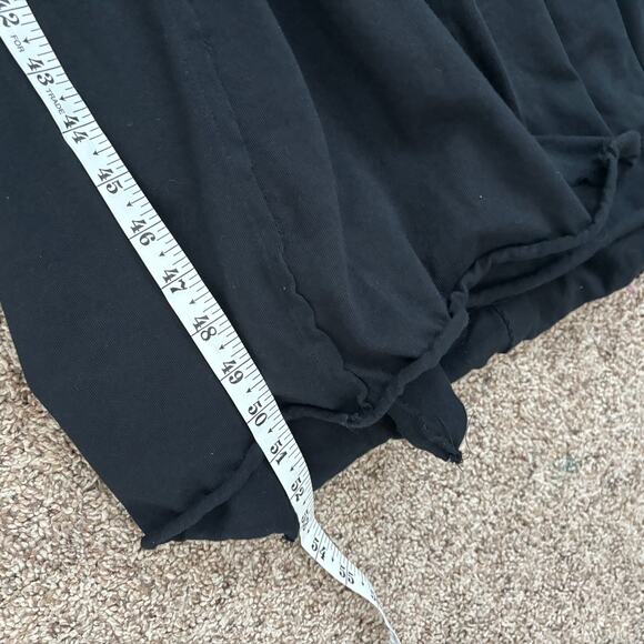 Free-est by Free People Brentwood Maxi Puff Sleeve Sz SP Cotton Basic Minimalist - Picture 13 of 13